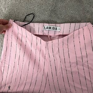 Pink Pinstriped I am Gia Pants 💖